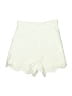 Intermix 100% Cotton Ivory Shorts Size 00 - photo 1