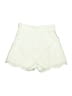 Intermix 100% Cotton Ivory Shorts Size 00 - photo 2