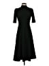 Donna Morgan Solid Black Casual Dress Size 2 - photo 1