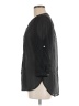 Como Black 100% Polyester Black 3/4 Sleeve Blouse Size M - photo 5