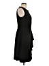 Calvin Klein Solid Black Cocktail Dress Size 10 - photo 4
