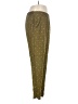 Elevenses Stars Gold Casual Pants Size 2 - photo 4