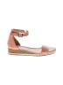 Lucky Brand 100% Leather Pink Wedges Size 8 1/2 - photo 1