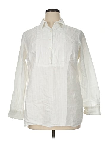 Lauren by Ralph Lauren Long Sleeve Blouse (view 1)