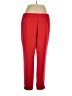 J.Crew 100% Polyester Solid Red Track Pants Size 16 - photo 1