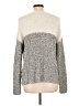 TWO by Vince Camuto Color Block Gray Pullover Sweater Size L - photo 2