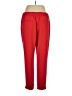 J.Crew 100% Polyester Solid Red Track Pants Size 16 - photo 2