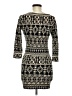 Forever 21 Argyle Black Casual Dress Size M - photo 2