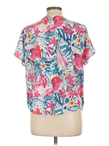 Life Style Short Sleeve Blouse (view 2)