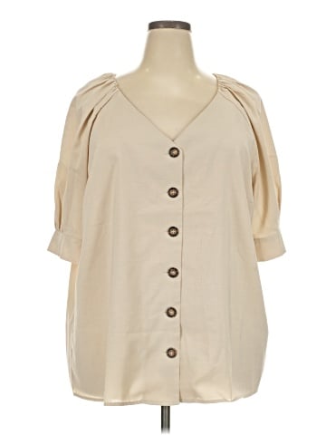 Pleione Short Sleeve Blouse (view 1)