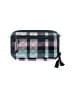 Vera Bradley 100% Cotton Argyle Blue Gray Wristlet One size - photo 1