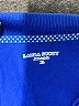 Laura Scott Blue Short Sleeve Blouse Size XL - photo 7