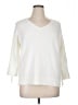 Ann Taylor LOFT Outlet Ivory Pullover Sweater Size XL - photo 1