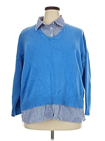 Lauren by Ralph Lauren 3/4 Sleeve Top (view 1)