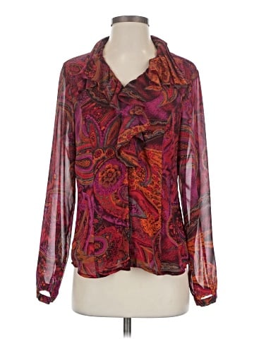 Coldwater Creek Long Sleeve Blouse (view 1)