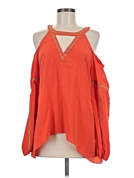 Bcbgmaxazria Sleeveless Silk Top