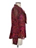 Coldwater Creek 100% Polyester Burgundy Long Sleeve Blouse Size S - photo 4