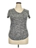 No Boundaries Gray Short Sleeve Top Size XXL - photo 1