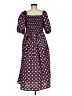 Lesley Evers Hearts Purple Casual Dress Size M - photo 2