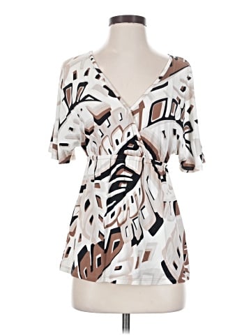Tori Richard Short Sleeve Blouse (view 1)