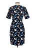 Lands' End Print Blue Casual Dress Size 4 (petite) - photo 2