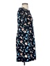 Lands' End Print Blue Casual Dress Size 4 (petite) - photo 4