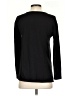 Natori 100% Polyester Solid Black Long Sleeve Top Size XS - photo 2