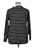Molly & Isadora Stripes Black Long Sleeve Top Size 1X Plus - photo 2