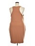 Open Edit Brown Casual Dress Size 3X - photo 2