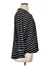 Molly & Isadora Stripes Black Long Sleeve Top Size 1X Plus - photo 4