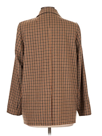 Madewell Caldwell Double-Breasted Blazer in Desert Check (view 2)