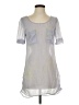 Finders Keepers 100% Polyester Silver Short Sleeve Top Size 2 - photo 1