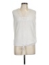 Earthbound Trading Co. Ivory Sleeveless Blouse Size L - photo 1