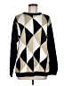 Alia Argyle Black Pullover Sweater Size M - photo 1
