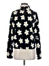 Mighty Fine 100% Polyester Floral Black Pullover Sweater Size XS - photo 1