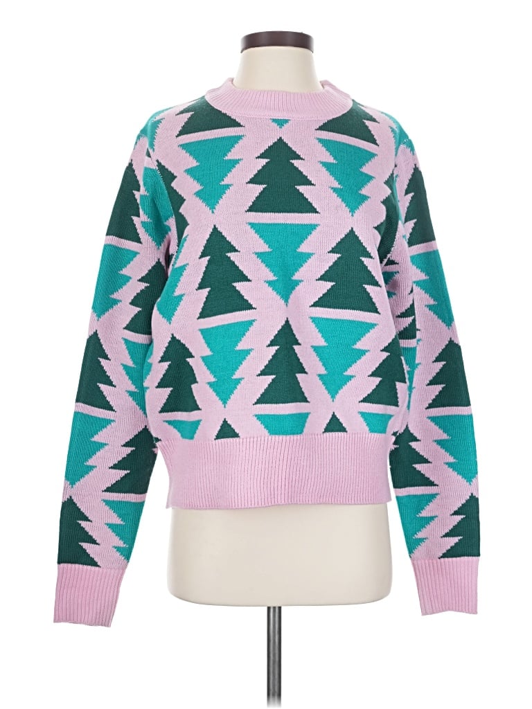 Pre-owned Grayson Threads Pullover Sweater In Pink