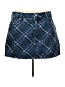 Gap 100% Cotton Argyle Blue Denim Skirt Size 29 waist - photo 1