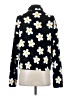Mighty Fine 100% Polyester Floral Black Pullover Sweater Size XS - photo 2