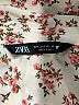 Zara Floral Ivory Long Sleeve Blouse Size S - photo 7