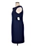 Kasper Blue Cocktail Dress Size 16 Petite - photo 5