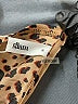Glam 100% Polyester Animal Print Brown Cocktail Dress Size M - photo 6