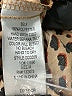 Glam 100% Polyester Animal Print Brown Cocktail Dress Size M - photo 7