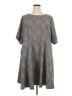 Studio by Torrid Argyle Gray Casual Dress Size 5X Plus (5) - photo 1