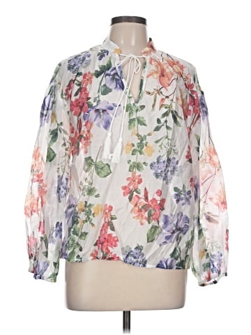 CeCe 3/4 Sleeve Blouse (view 1)