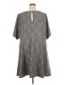 Studio by Torrid Argyle Gray Casual Dress Size 5X Plus (5) - photo 2