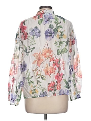 CeCe 3/4 Sleeve Blouse (view 2)