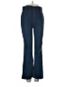 Free People Chevron-herringbone Blue Jeans Size 25 waist - photo 1