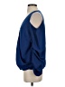 Venus 100% Polyester Blue 3/4 Sleeve Blouse Size S - photo 5