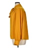 Worthington 100% Polyester Yellow Long Sleeve Blouse Size XL - photo 5