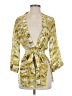 ALLSAINTS 100% Viscose Yellow Kimono Size 4 - photo 1
